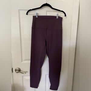 Purple Full Length Leggings